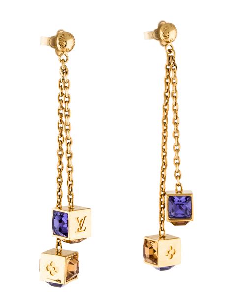 men's louis vuitton earrings|louis vuitton symbol earrings.